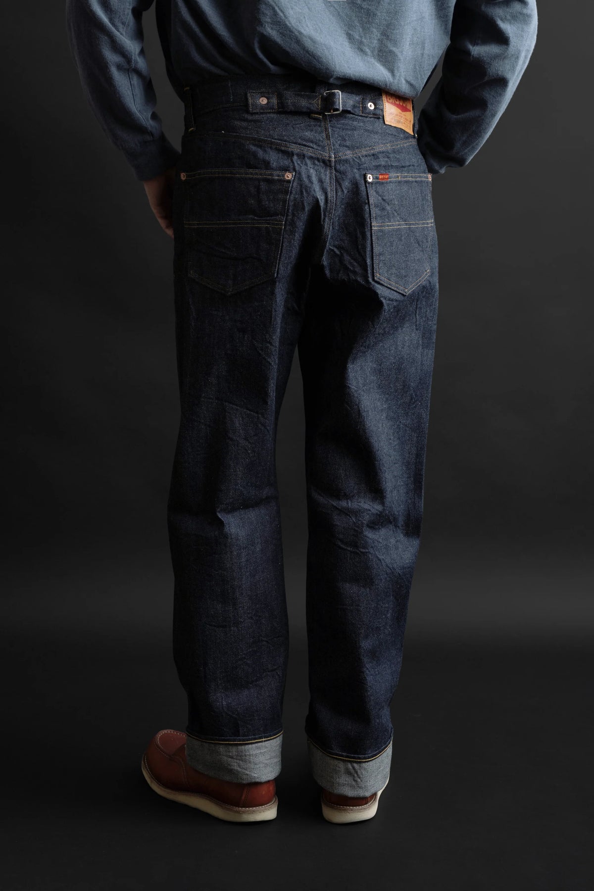 BIG JOHN M103J (001) BUCKAROO RELAX FIT - INDIGO/ONE WASH