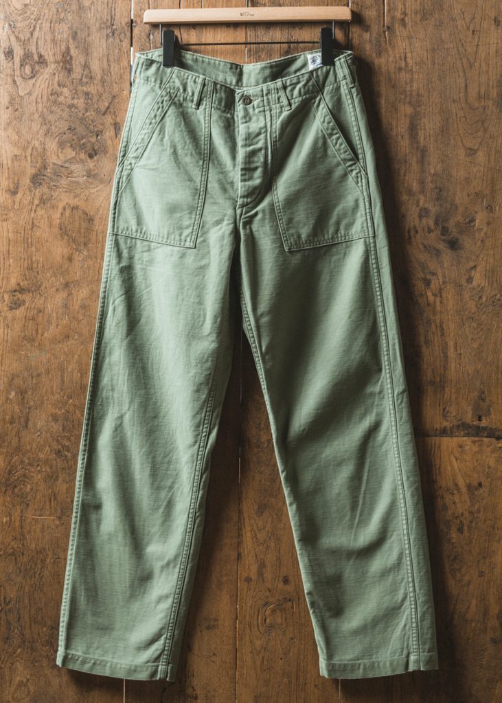 ORSLOW US ARMY FATIGUE PANTS - GREEN