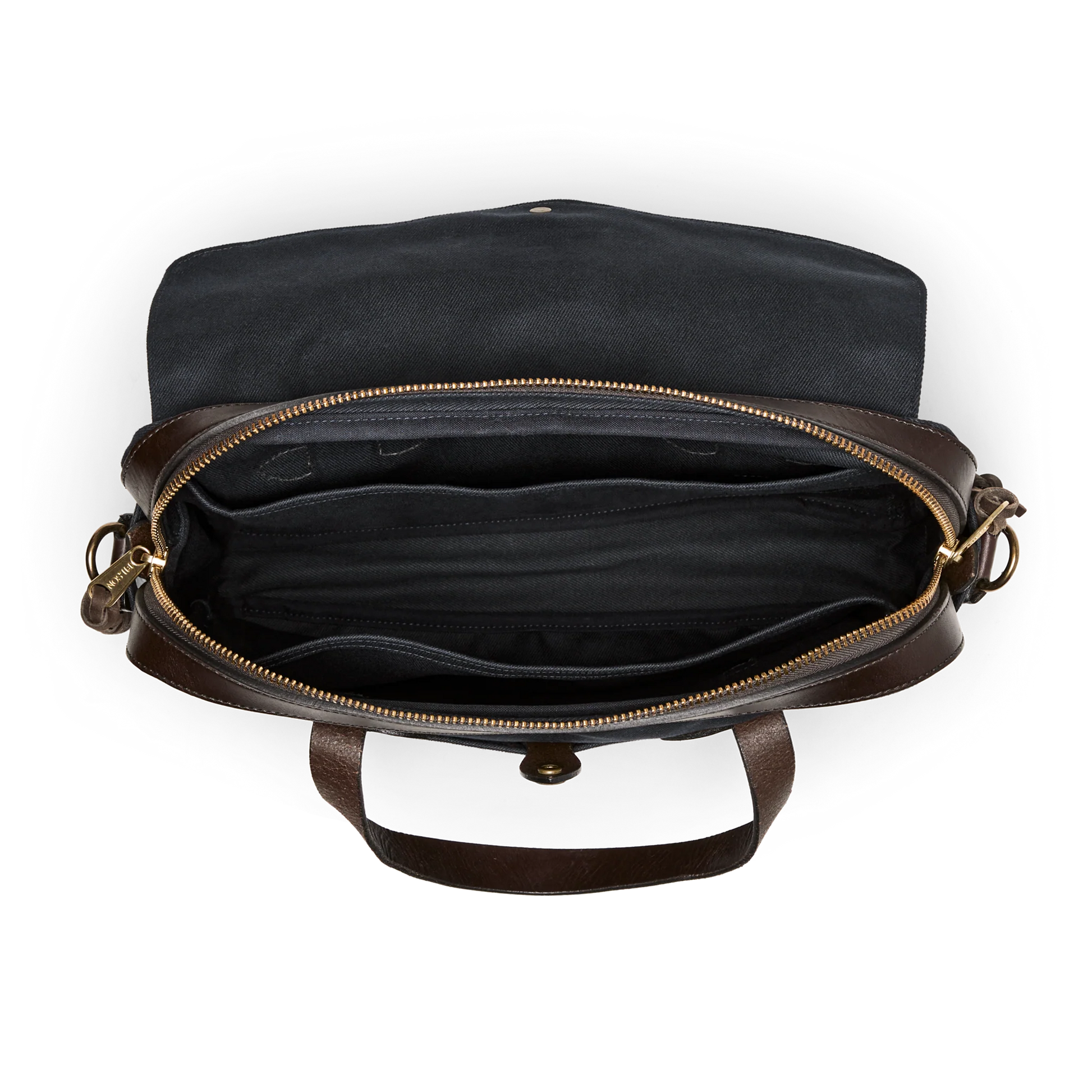 FILSON ORIGINAL BRIEFCASE WITH PATCH - NAVY