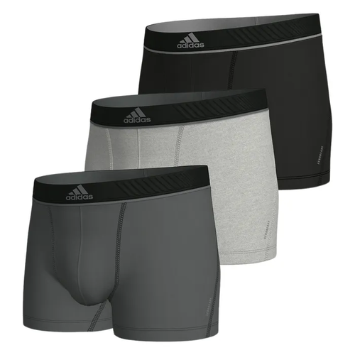 Adidas กางเกงชั้นในขาสั้นคละสี AMFE - 3PK TRUNK - ASSORTED