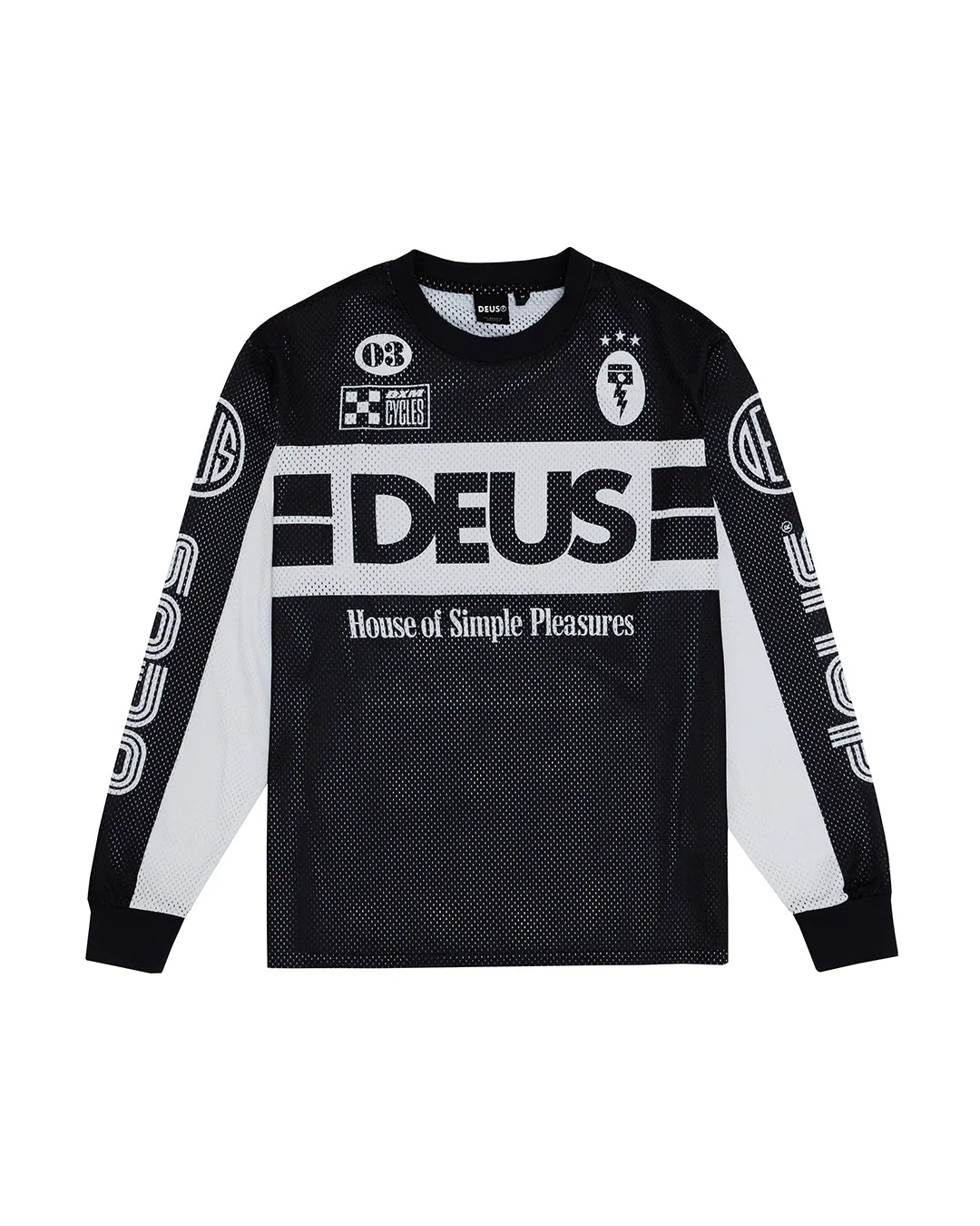 DEUS OFF ROAD MX JERSEY 2.0 - BLACK