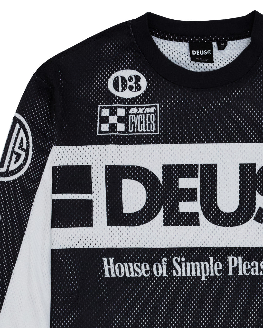 DEUS EX MACHINA OFF ROAD MX JERSEY 2.0 - BLACK
