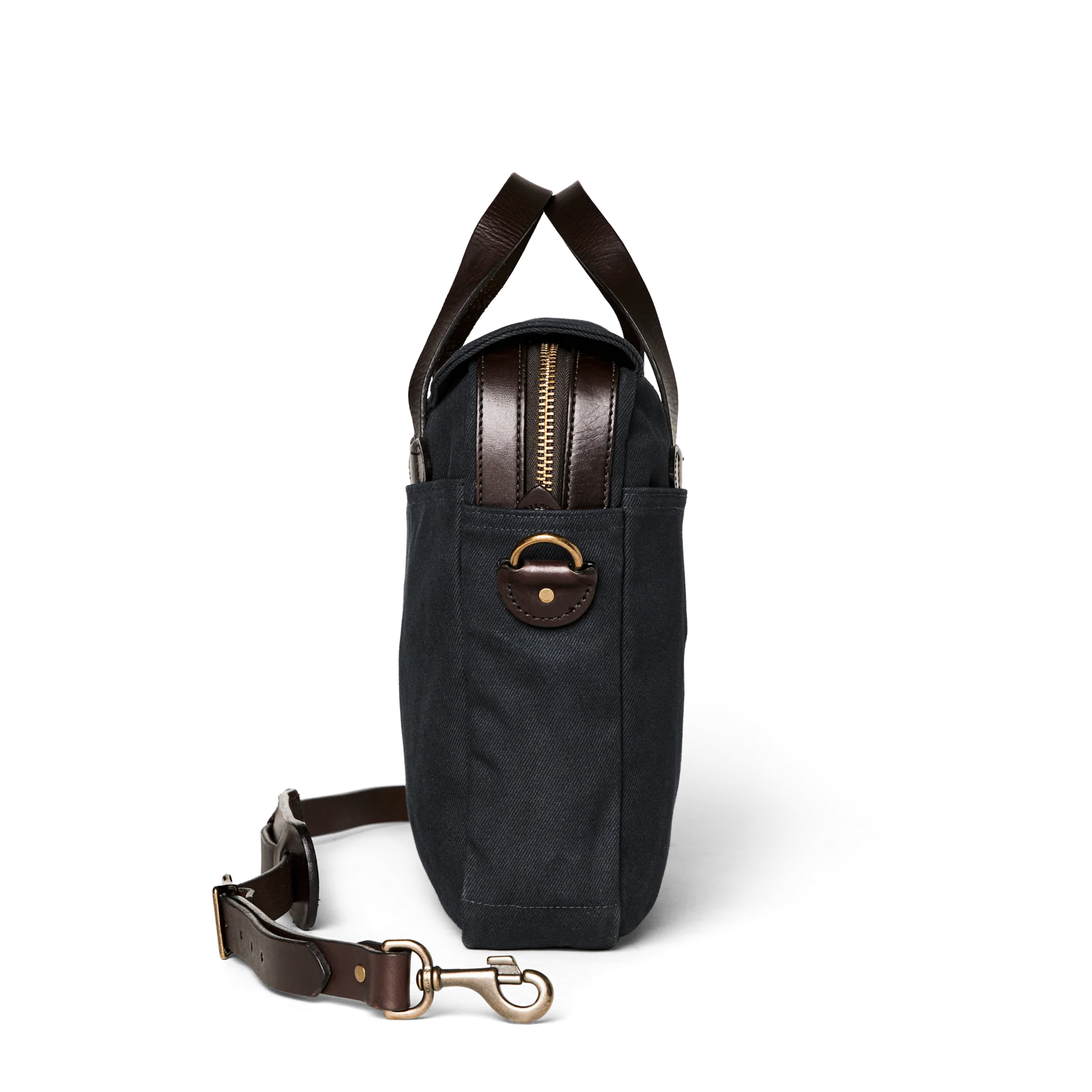 FILSON ORIGINAL BRIEFCASE WITH PATCH - NAVY