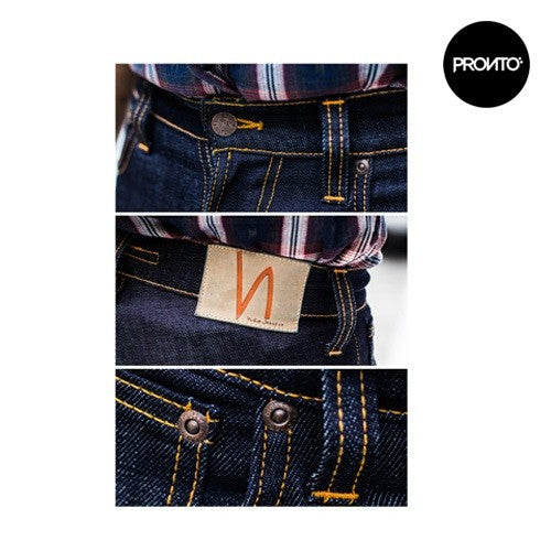 Nudie Jeans Thin Finn — Dry Dark Orange — view 4