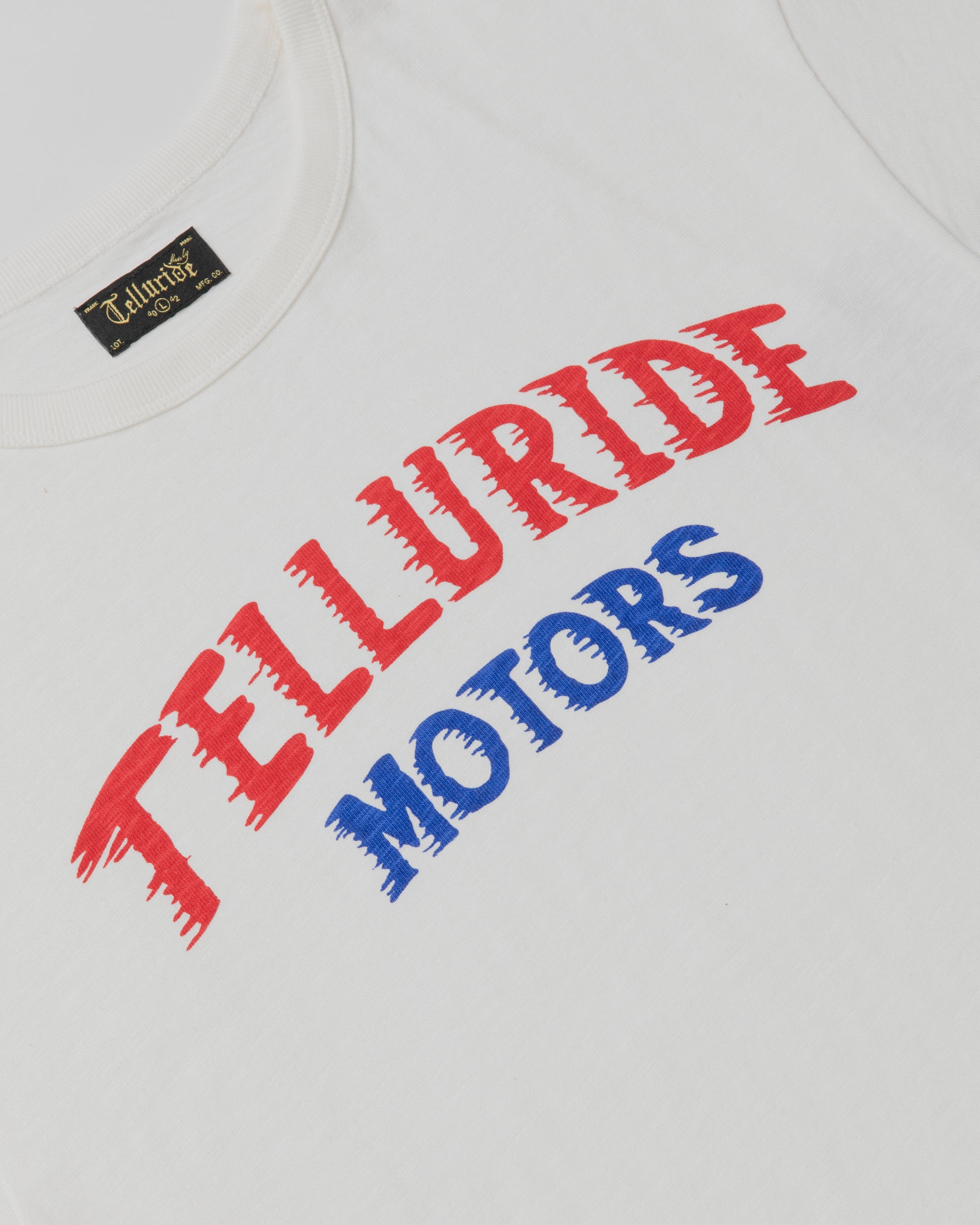 TELLURIDE MOTOR LOGO TEE - BLACK
