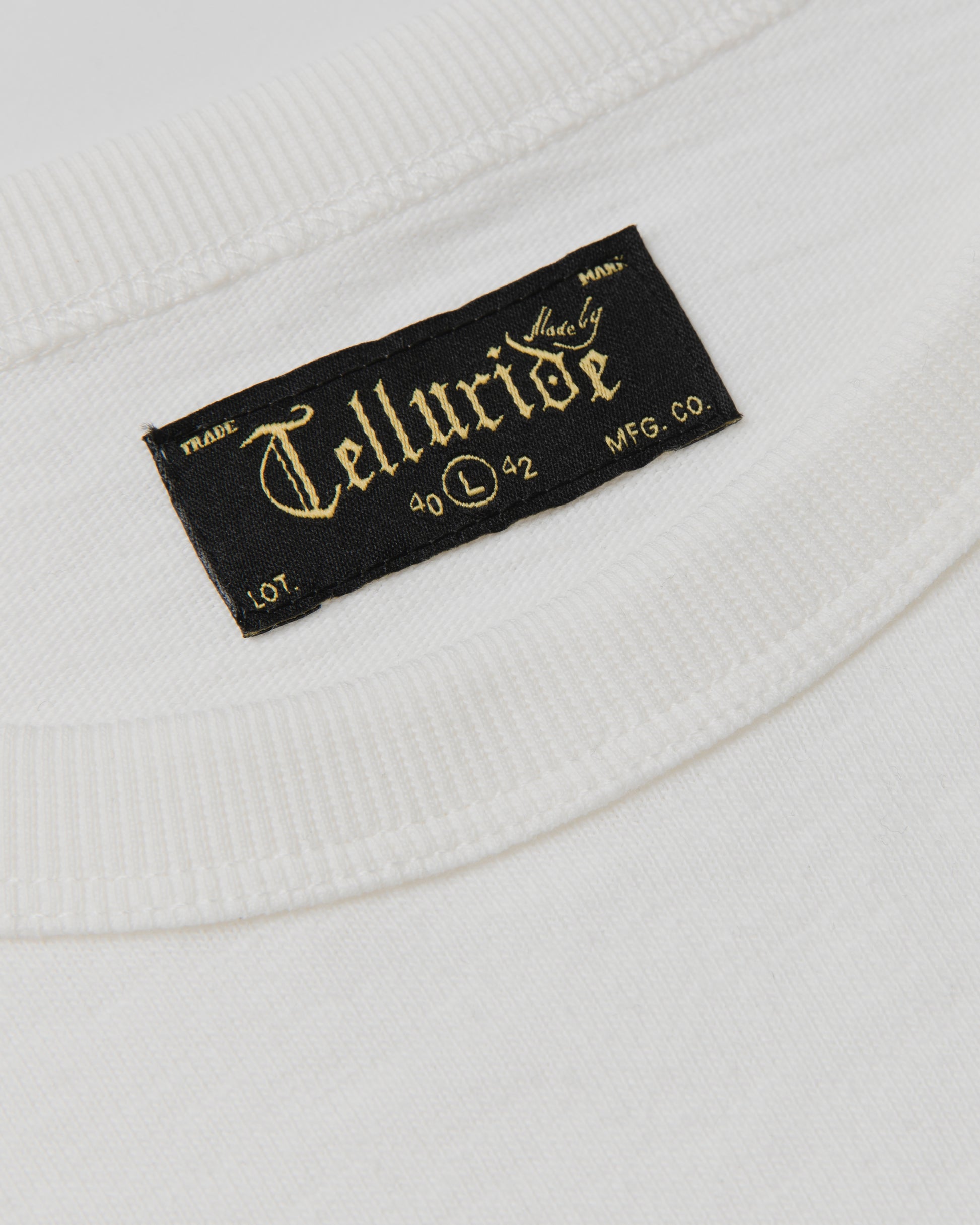TELLURIDE MOTOR LOGO TEE - BLACK