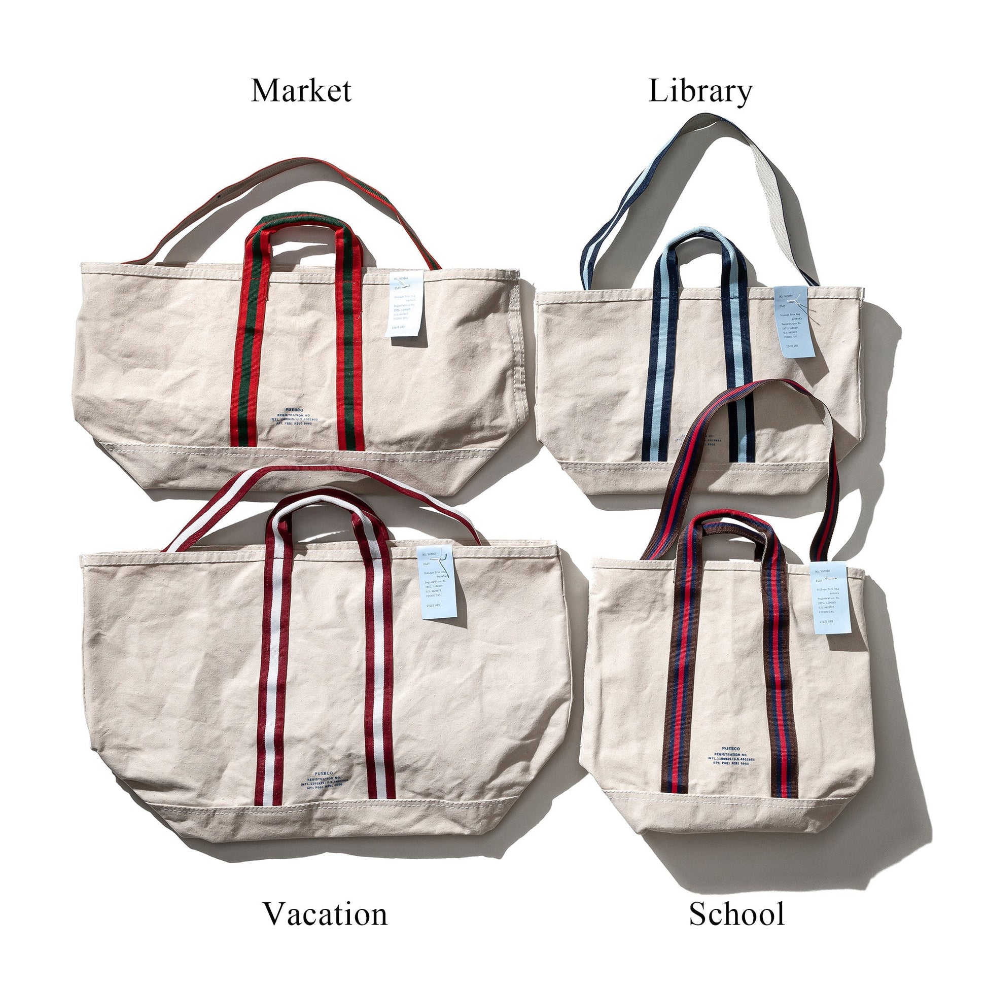PUEBCO COLLEGE TOTE BAG / Library