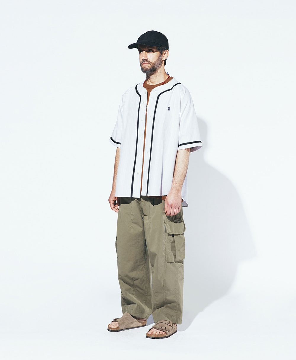 UNIFORM BRIDGE UBC BASEBALL SHIRT - BEIGE