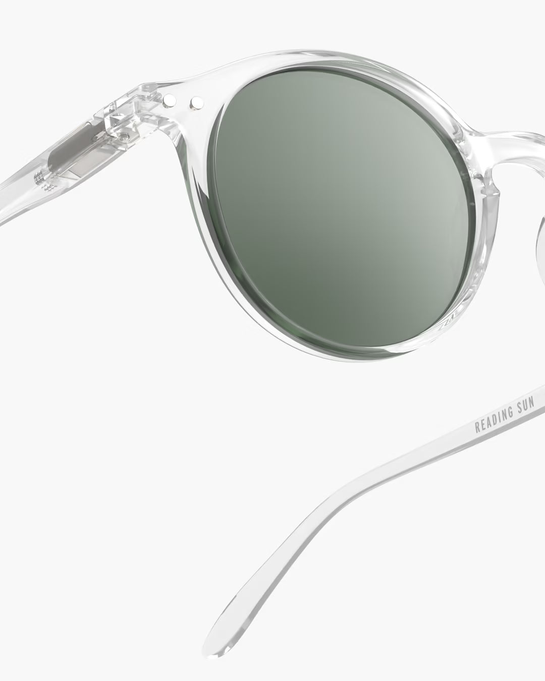 IZIPIZI READING SUN D CRYSTAL GREEN LENSES +1 - CRYSTAL