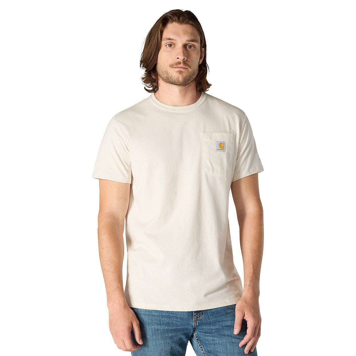CARHARTT FORCE RLX-FT MW S/S POCKET T-SHIRT - MALT