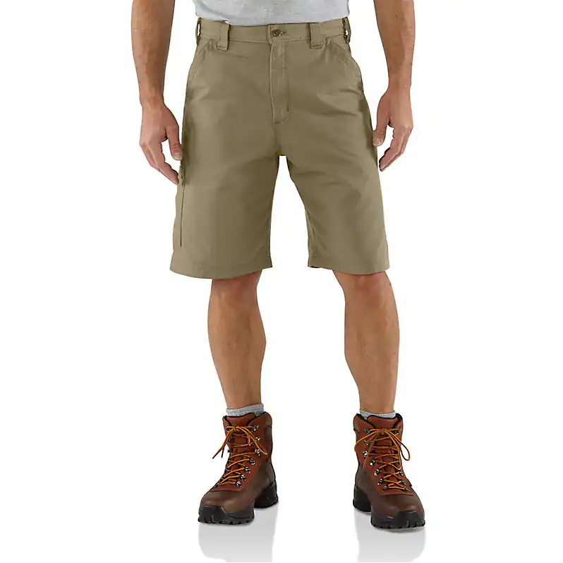 CARHARTT LSE-FT CANVAS UTILITY WORK SHORT - DARK KHAKI