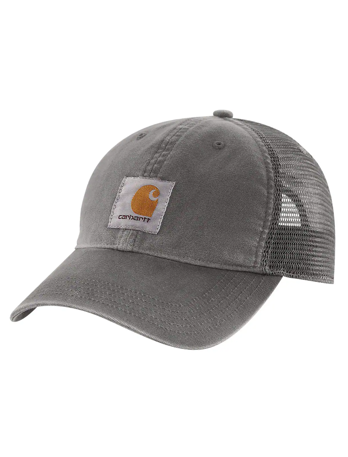 CARHARTT CANVAS MESH-BACK CAP - GRAVEL