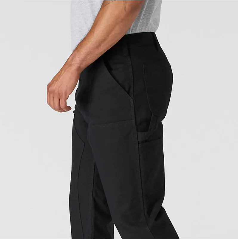 CARHARTT RUGGED FLEX RLX-FT DUCK UTILITY DOUBLE-KNEE WORK PANT - BLACK