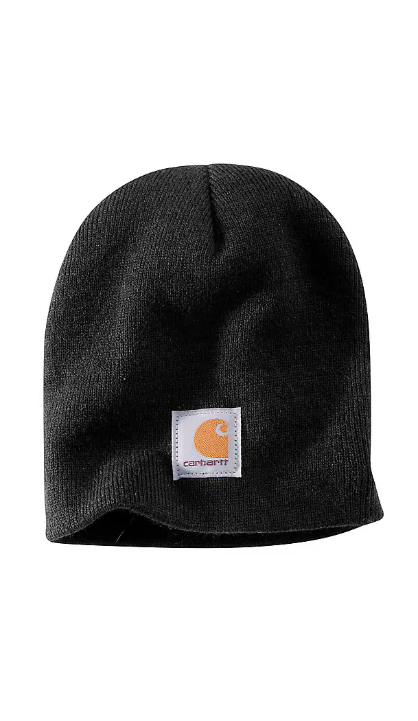 CARHARTT KNIT BEANIE - BLACK
