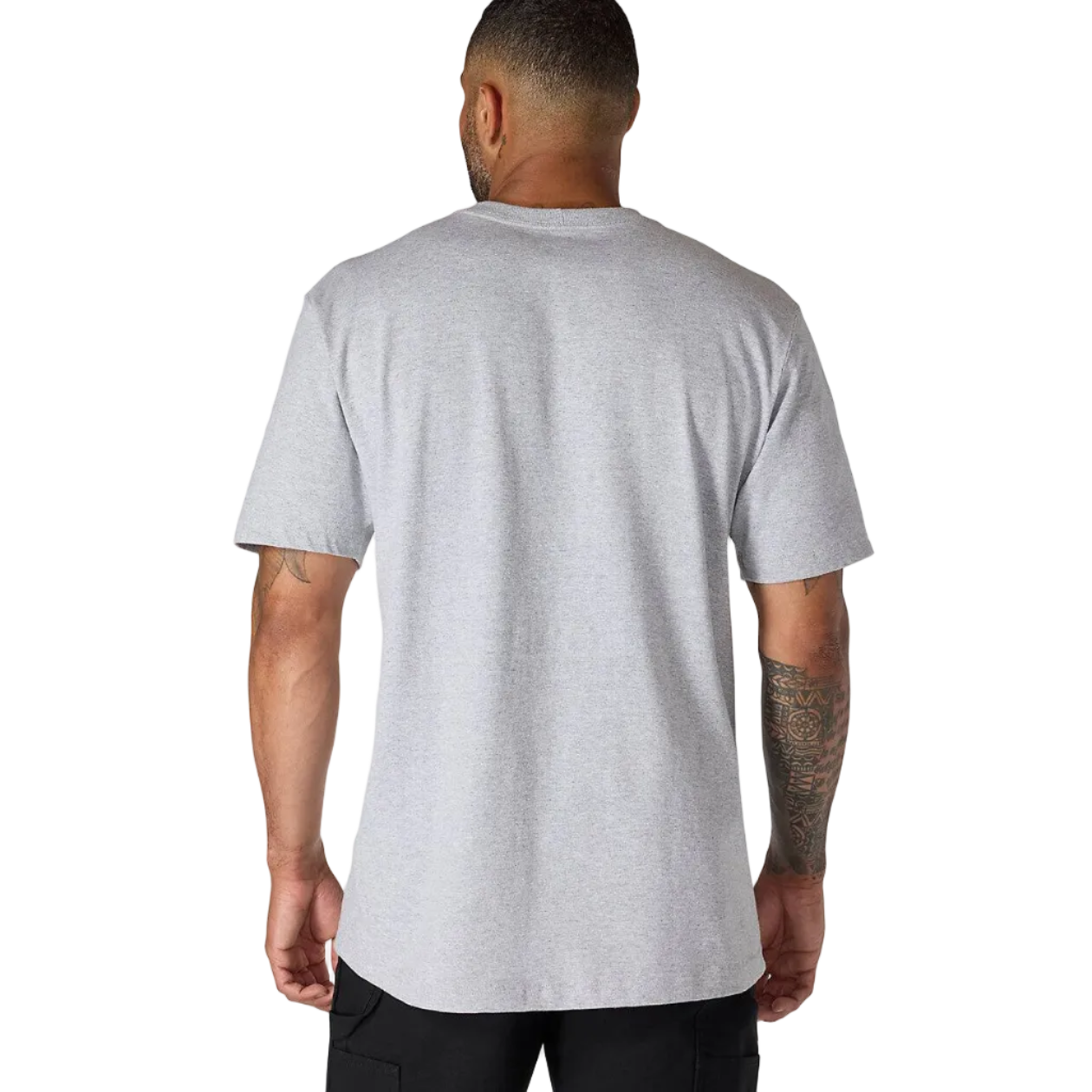 CARHARTT LOOSE FIT HEAVYWEIGHT SHORT-SLEEVE POCKET TEE - HEATHER GRAY