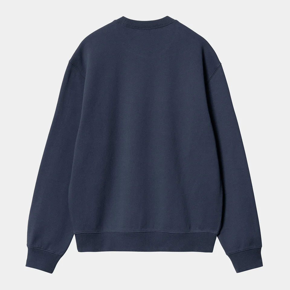 CARHARTT WIP I HEART PROGRESS SWEAT - BLUE