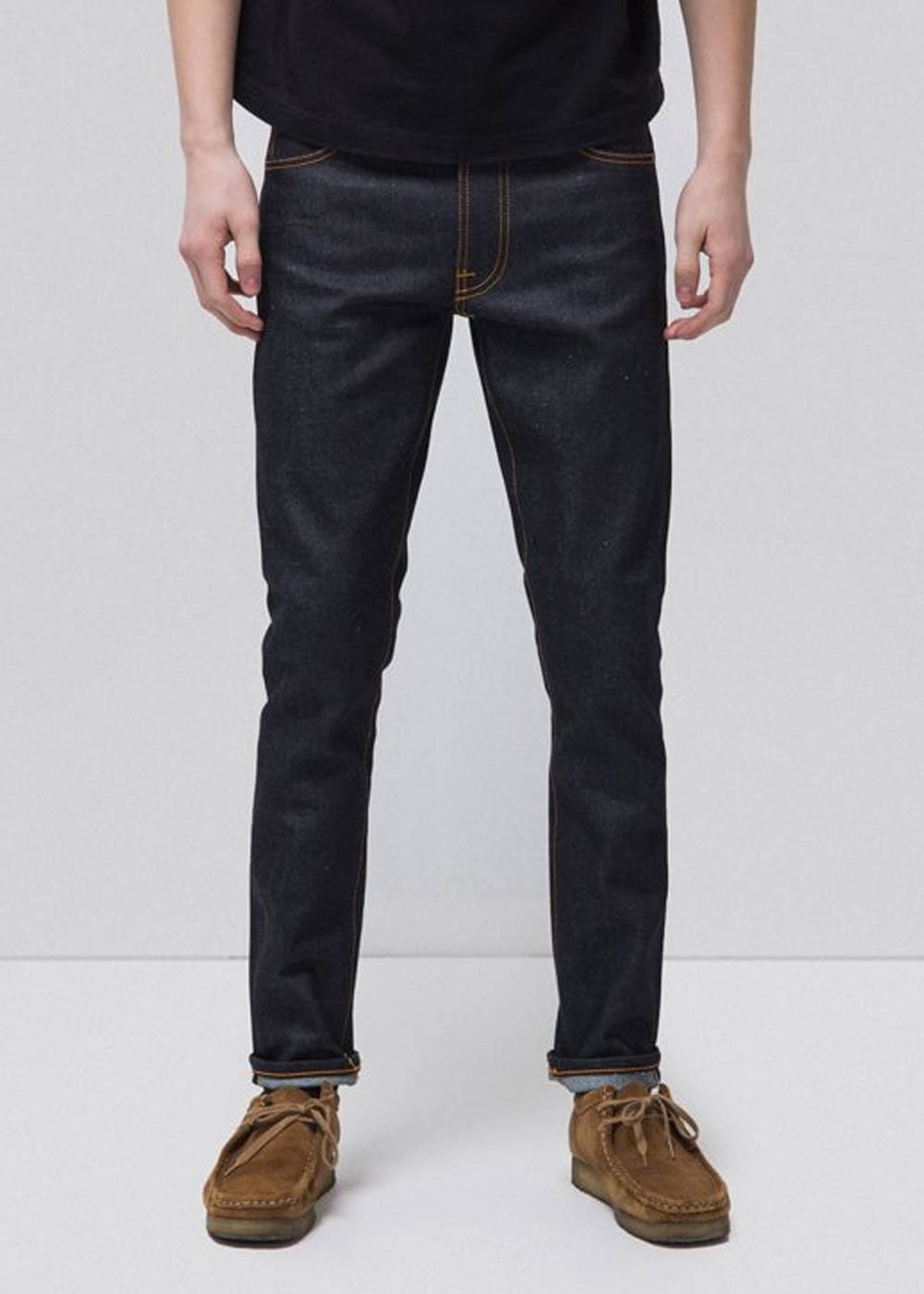 NUDIE JEANS LEAN DEAN - DRY JAPAN SELVAGE