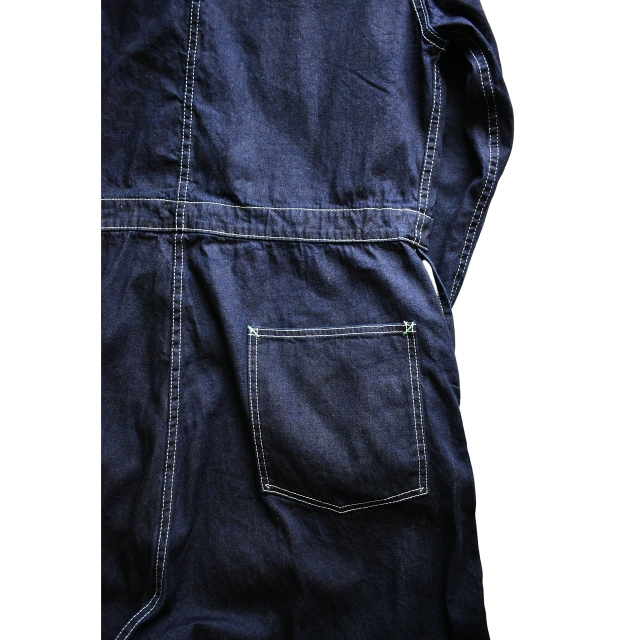 TCB BLACK CAT CREW SUIT - INDIGO
