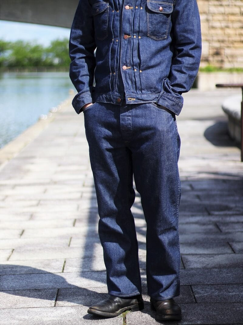 TCB JEANS WORKING CAT HERO JEANS - INDIGO