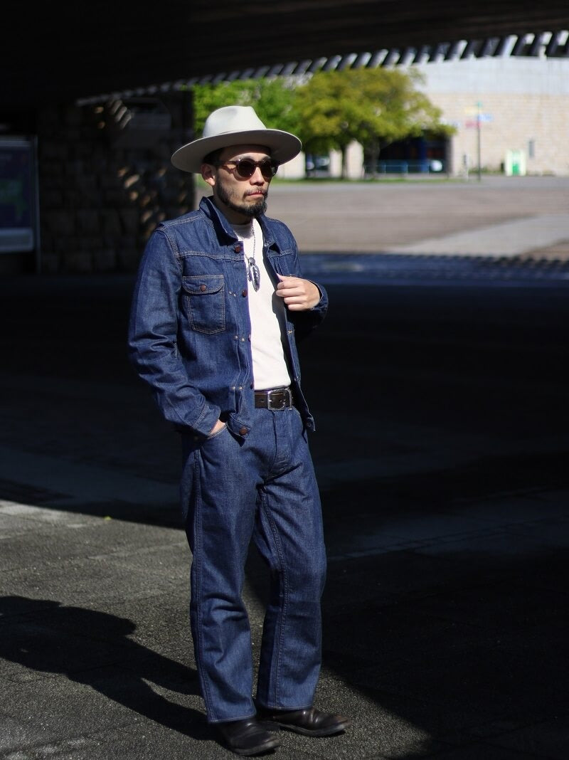 TCB JEANS WORKING CAT HERO JEANS - INDIGO