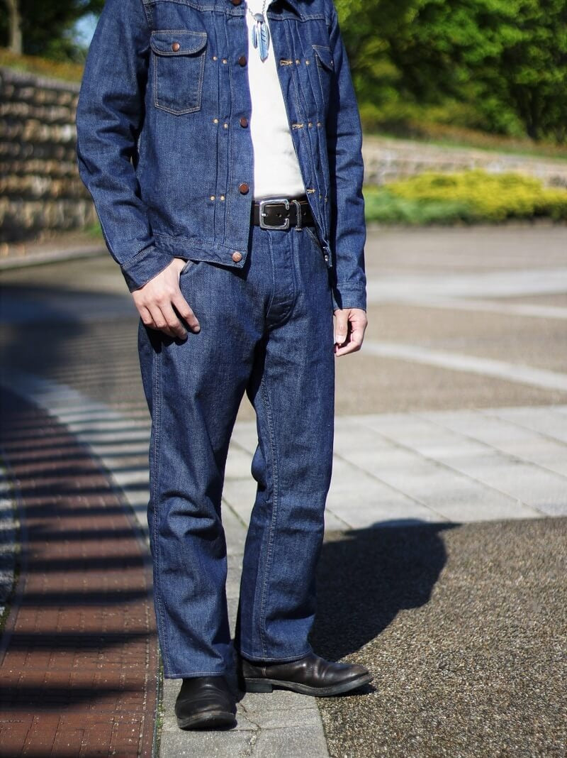 TCB JEANS WORKING CAT HERO JEANS - INDIGO