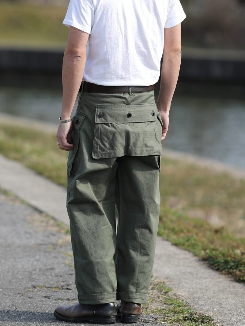 TCB JEANS CRAWLING PANTS - OLIVE