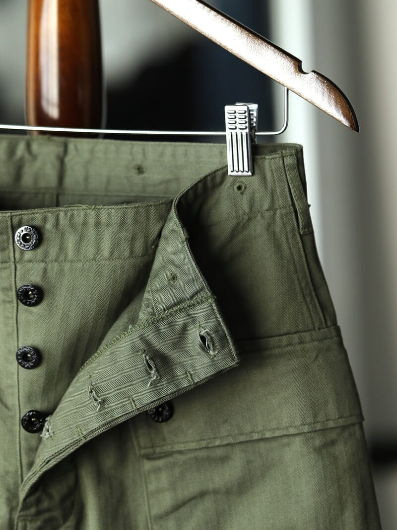 TCB JEANS CRAWLING PANTS - OLIVE