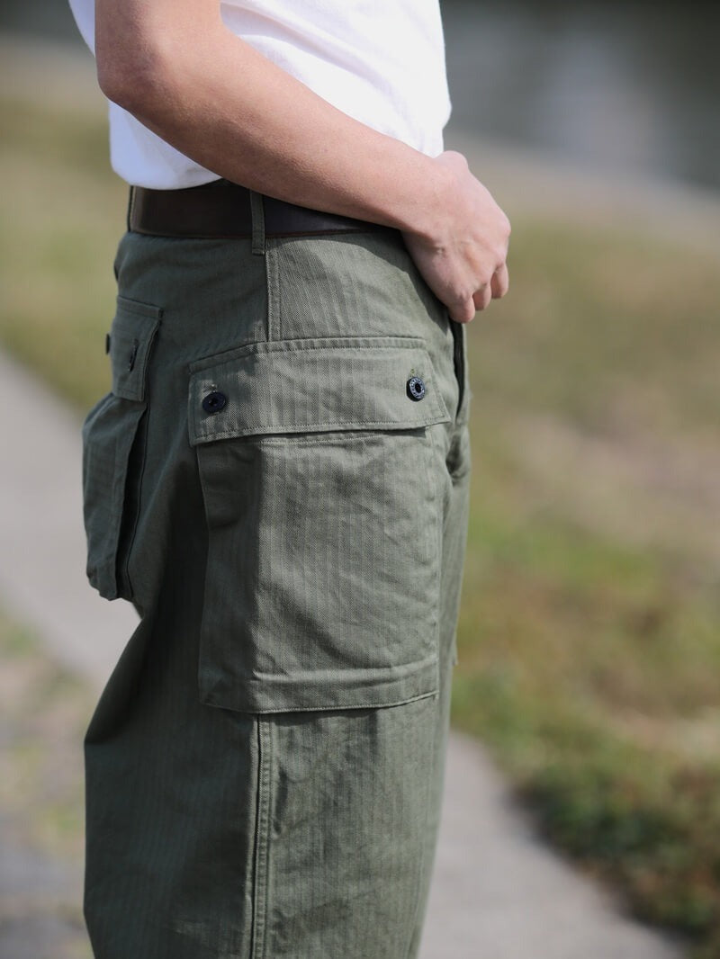 TCB JEANS CRAWLING PANTS - OLIVE