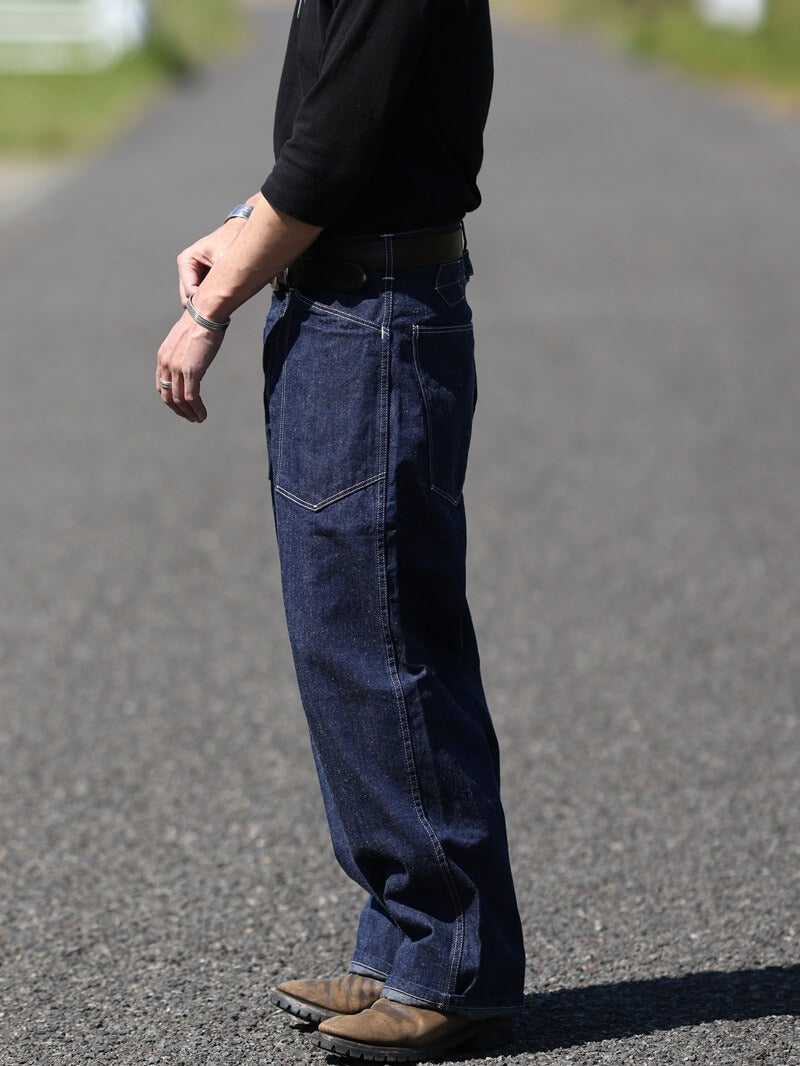 TCB JEANS CATFACE TROUSERS - INDIGO
