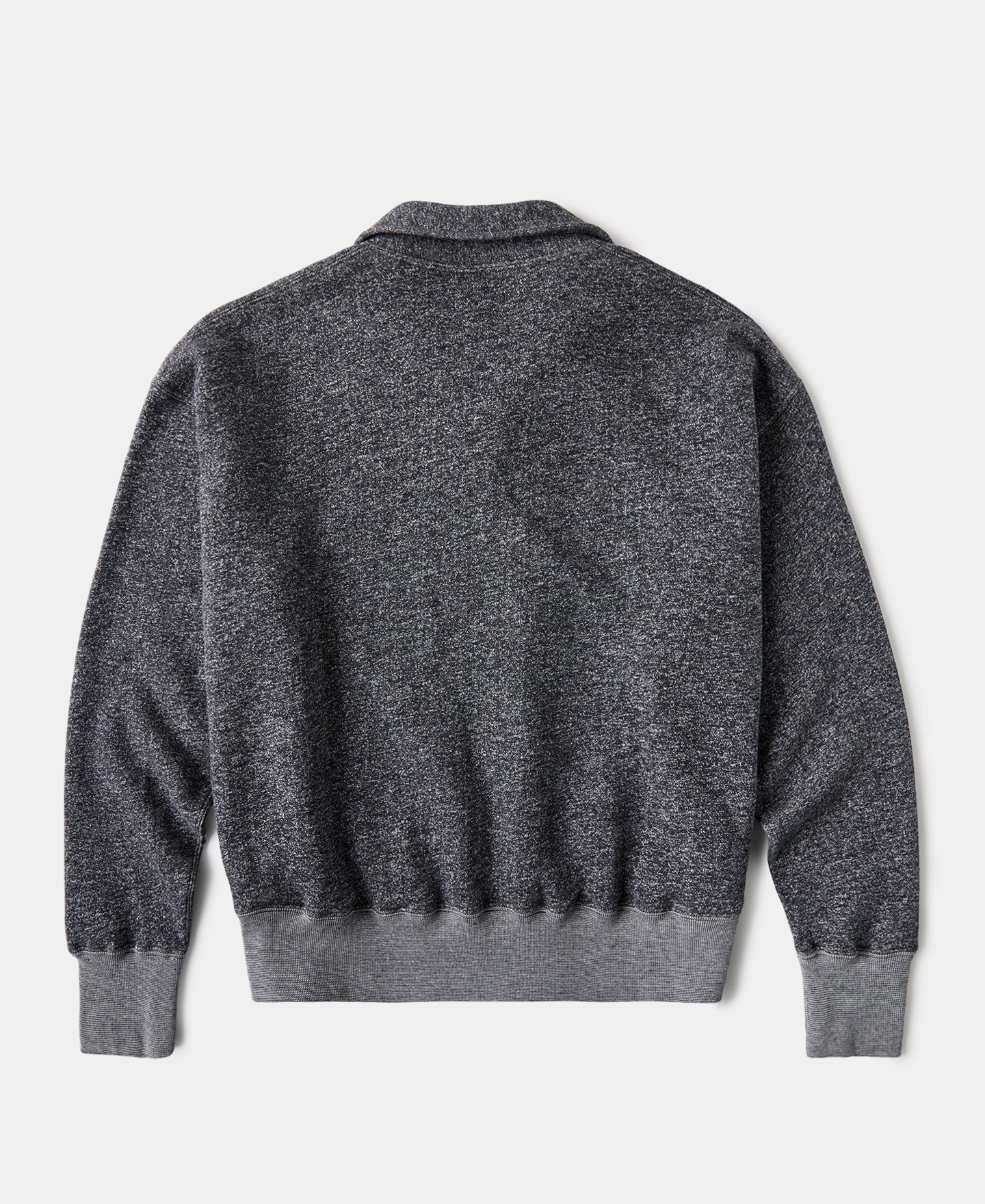 MILITORA LOT 123 VINTAGE QUARTER ZIP SWEATSHIRT - DARK GRAY