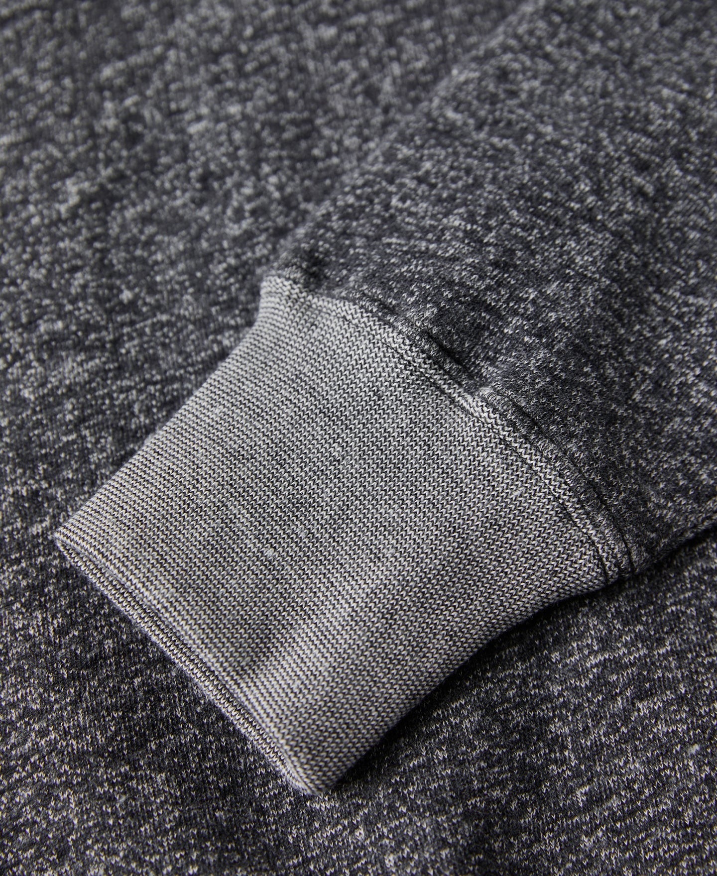 MILITORA LOT 123 VINTAGE QUARTER ZIP SWEATSHIRT - DARK GRAY