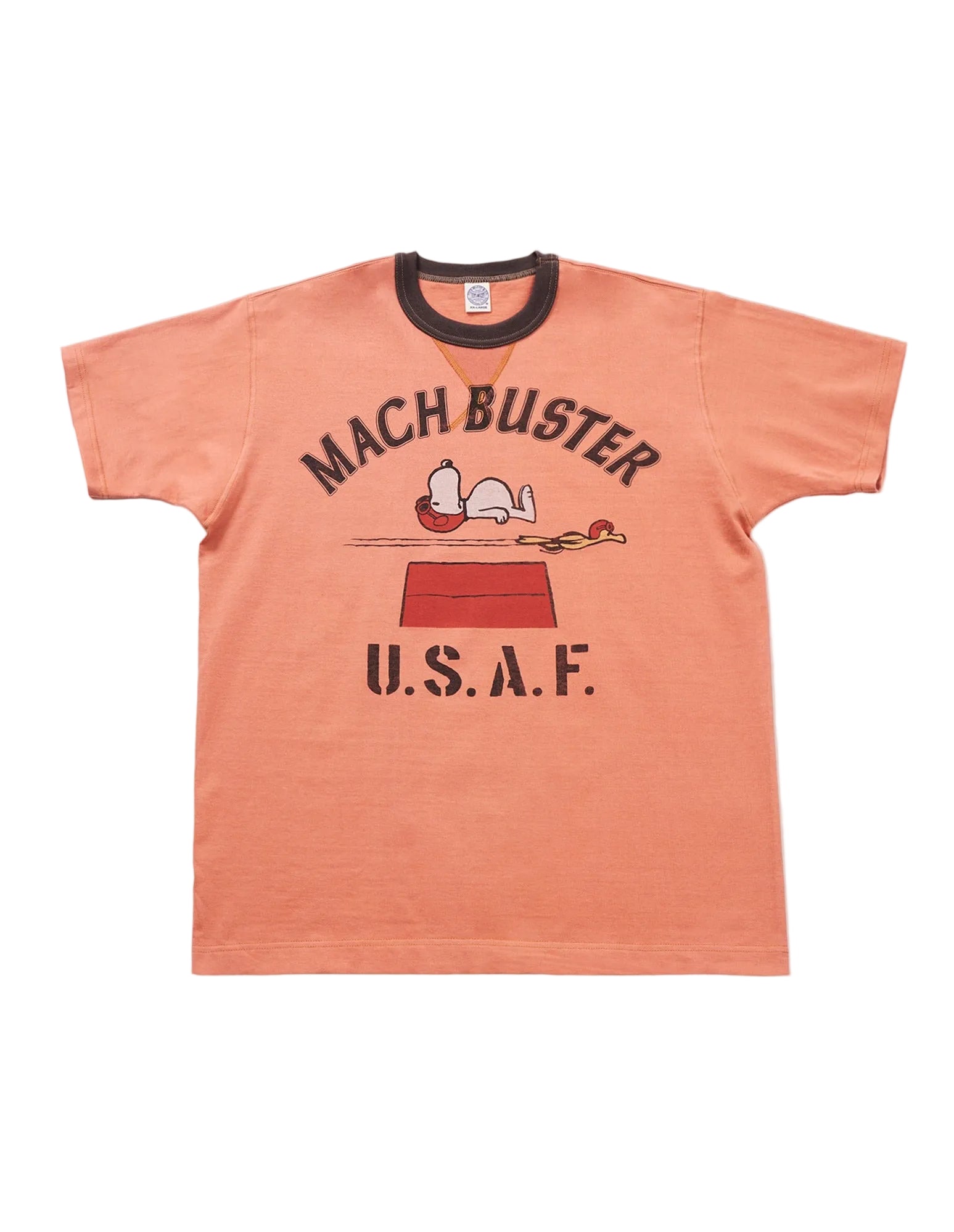 Toys McCoy Peanuts Tee Snoopy Mach Buster U.s.a.f. — Carrot — front view