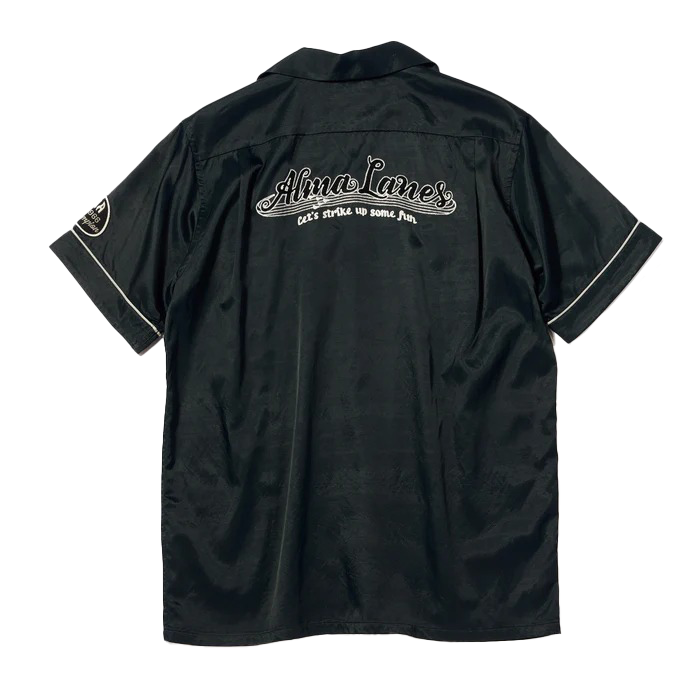 PHERROW'S ALMA LANES BOWLING SHIRT - BLACK
