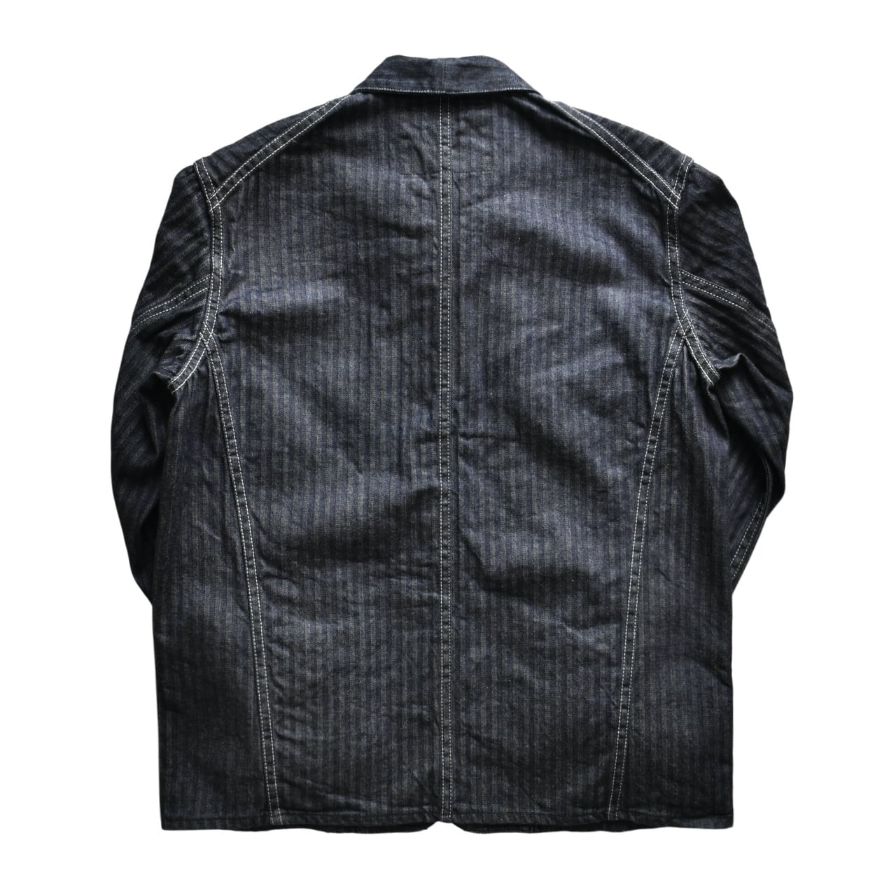 TCB JEANS CATHARTT CHORE COAT - DENIM HERRINGBONE