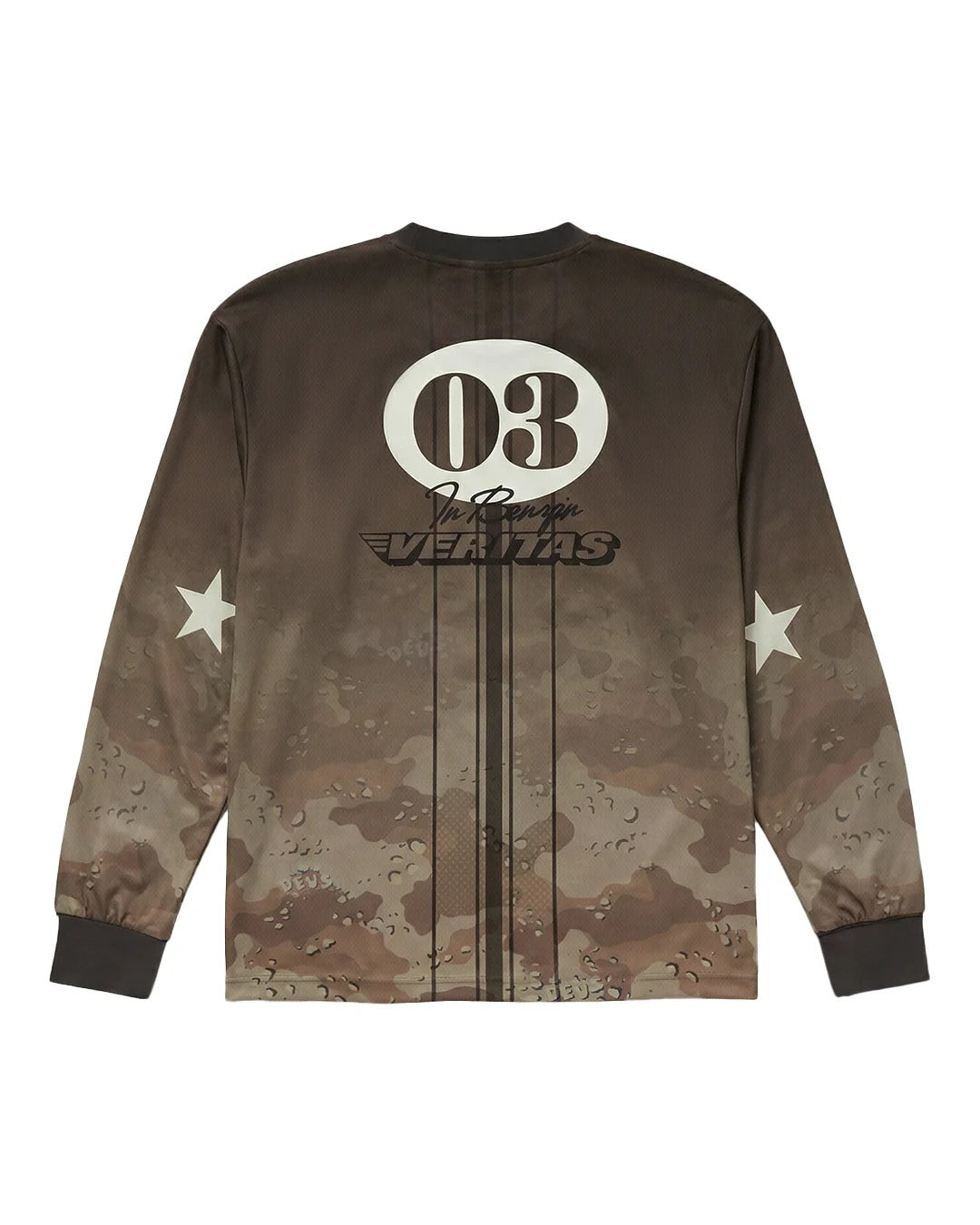 DEUS EX MACHINA CIRCUIT MOTO LS JERSEY - CAMO