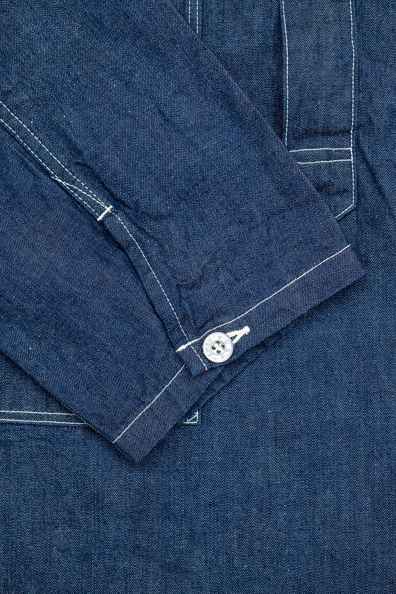 TCB JEANS CATFACE PULLIOVER SHIRT - INDIGO