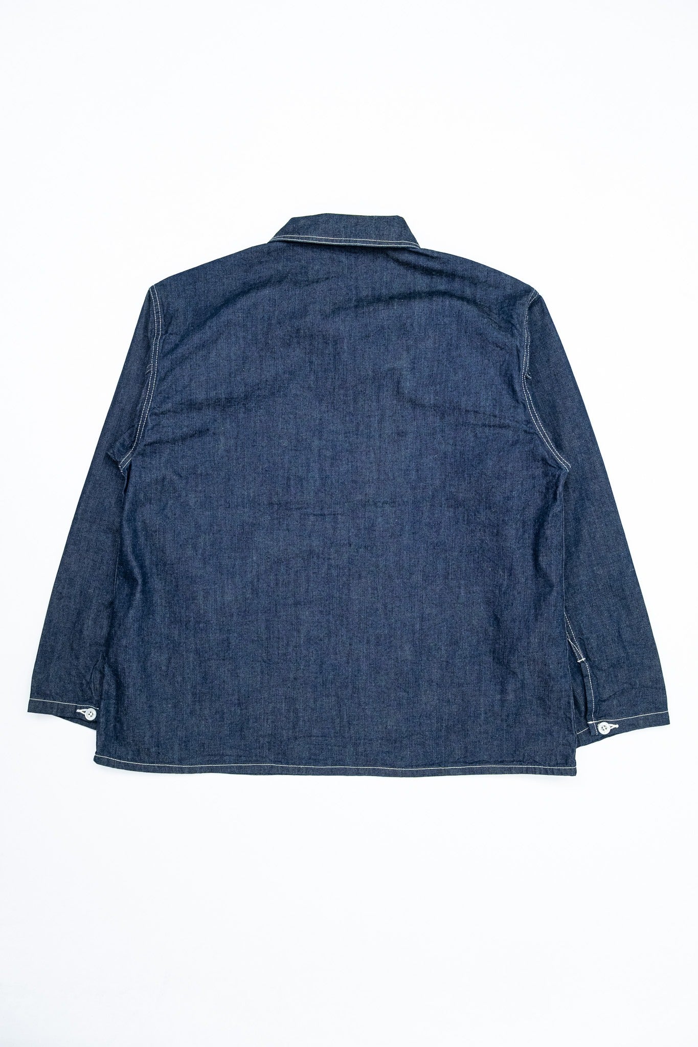 TCB JEANS CATFACE PULLIOVER SHIRT - INDIGO