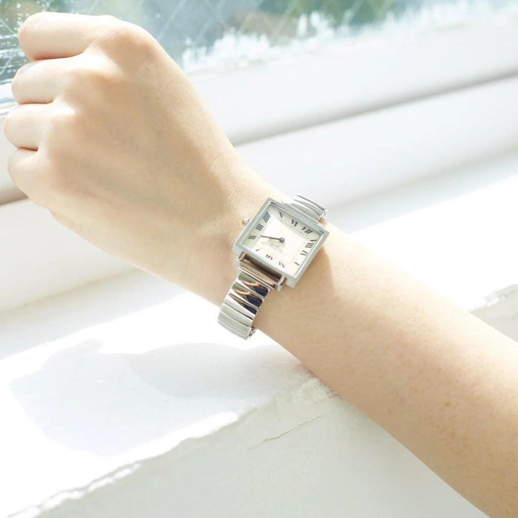 VAGUE WATCH CO CARRE EXTENSION - CHAMPAGNE