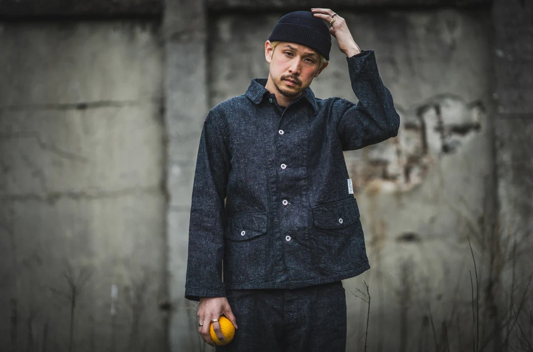 TCB JEANS CATFACE JACKET - INDIGO