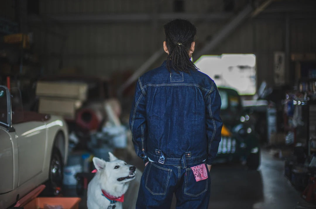 TCB JEANS LATE S40S JACKET - INDIGO