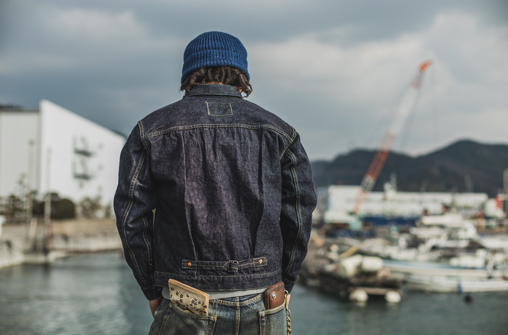 TCB JEANS NEW S40S JACKET - INDIGO