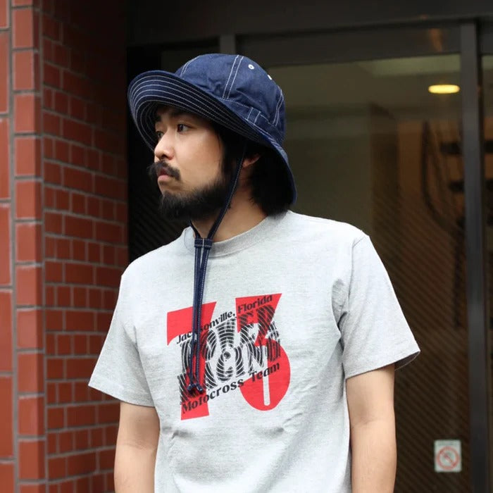 PHERROWS U.S. NAVY JUNGLE HAT - DENIM