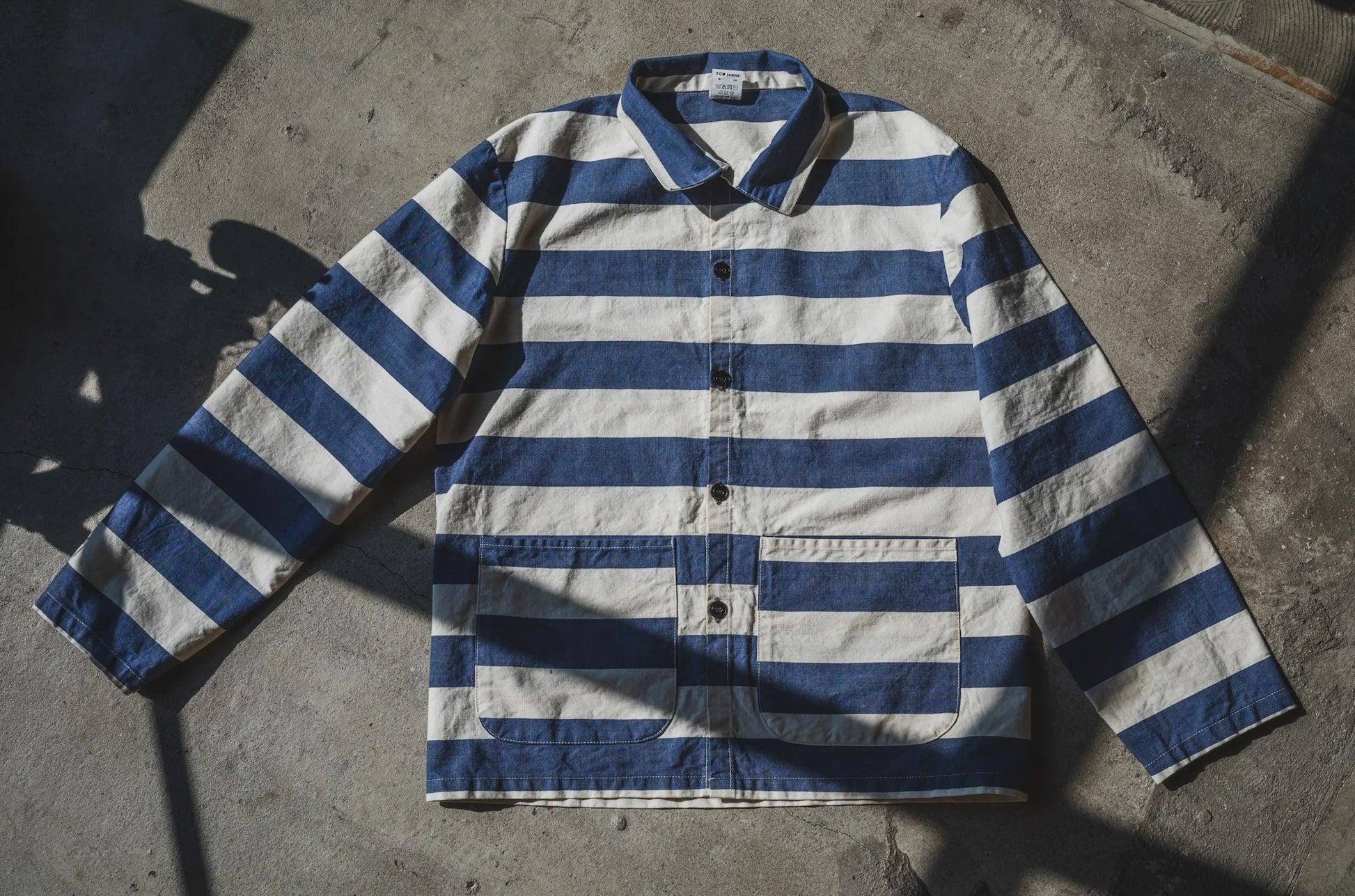 SING SING CABARET JACKET - OFFWHITE/NAVY