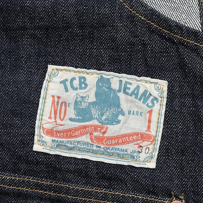 TCB JEANS NO.1 OVERALLS - INDIGO