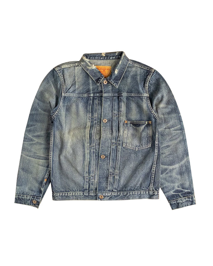 TCB JEANS FADED S40S JACKET - INDIGO