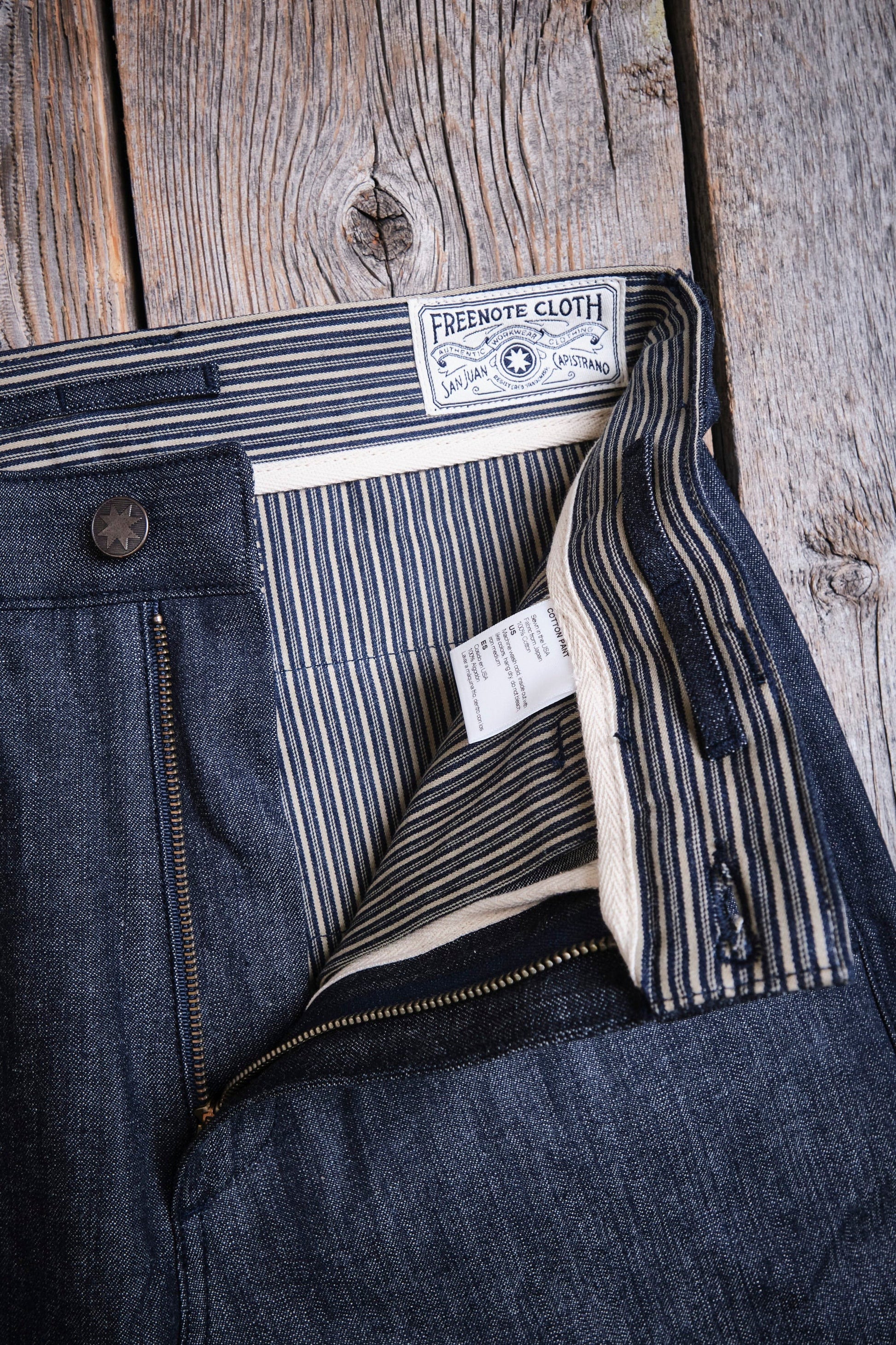 FREENOTE SHIFTER PANT 11 OUNCE 1900S - DENIM