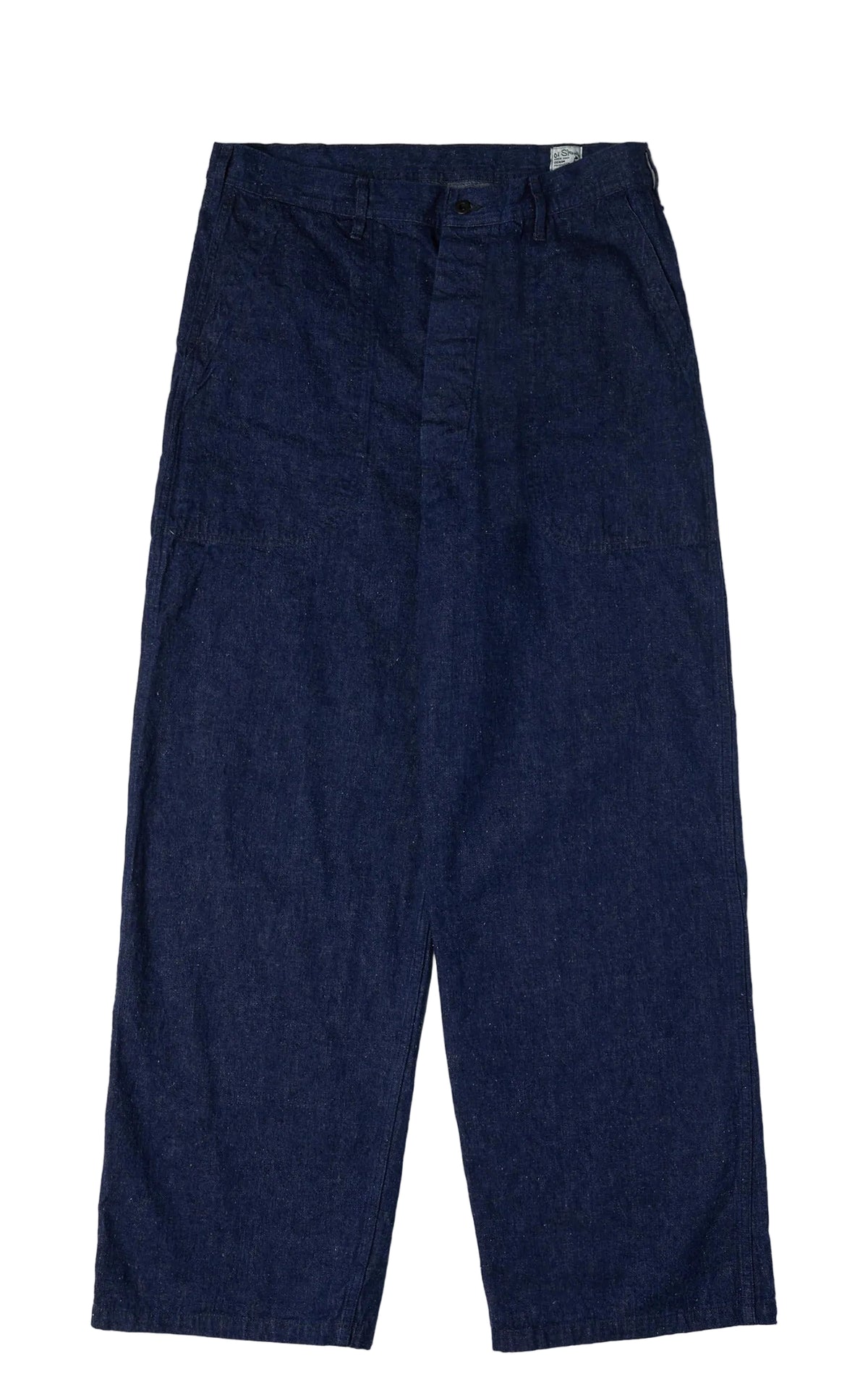 ORSLOW WWII 40S US NAVY WIDE-FIT UTILITY TROUSERS - ONE WASH