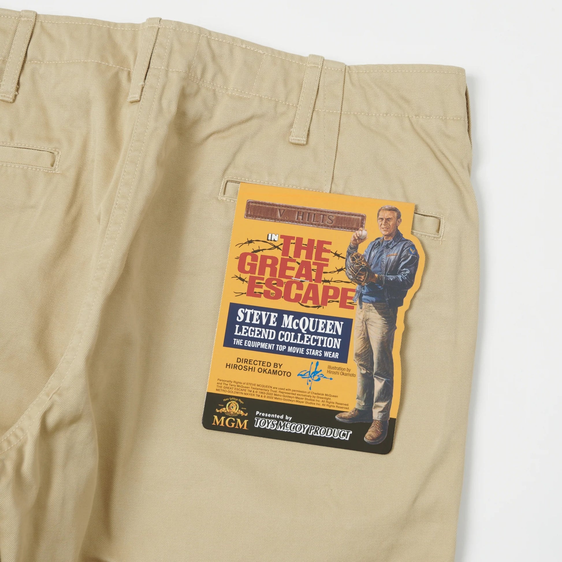 Toys McCoy V. Hilts Trousers — Khaki — view 3