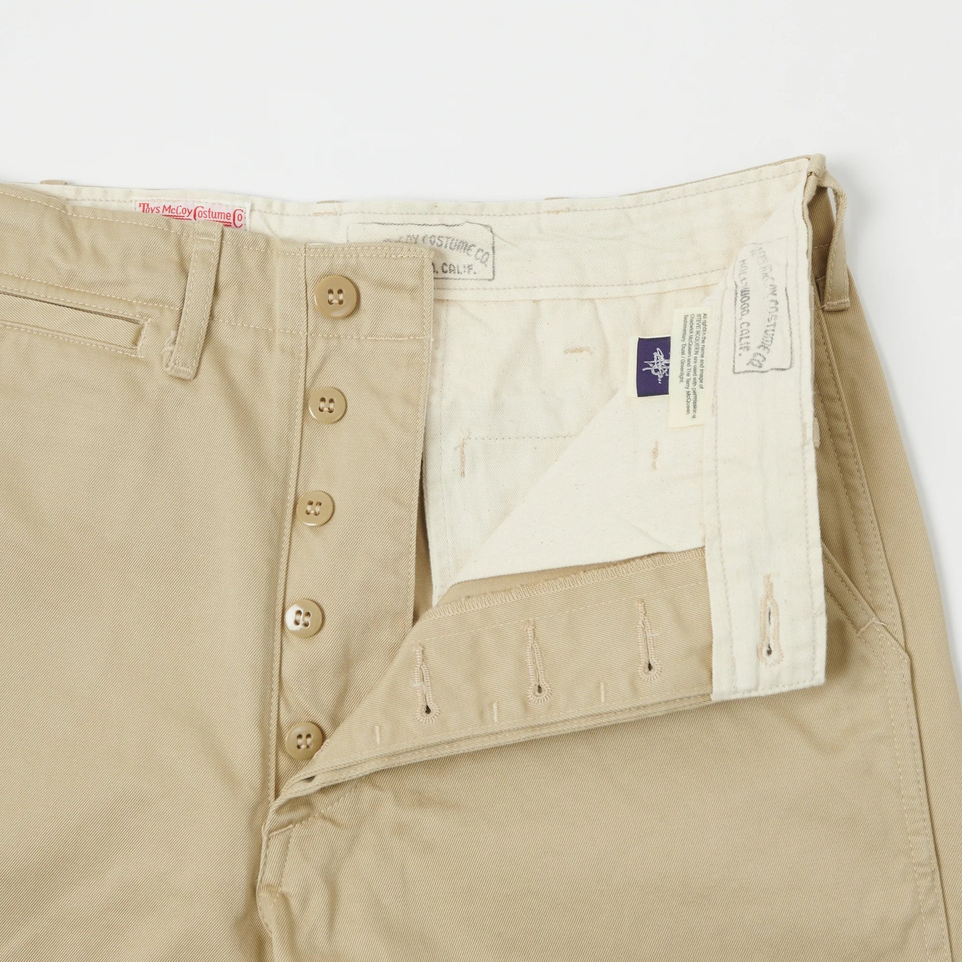 Toys McCoy V. Hilts Trousers — Khaki — view 4