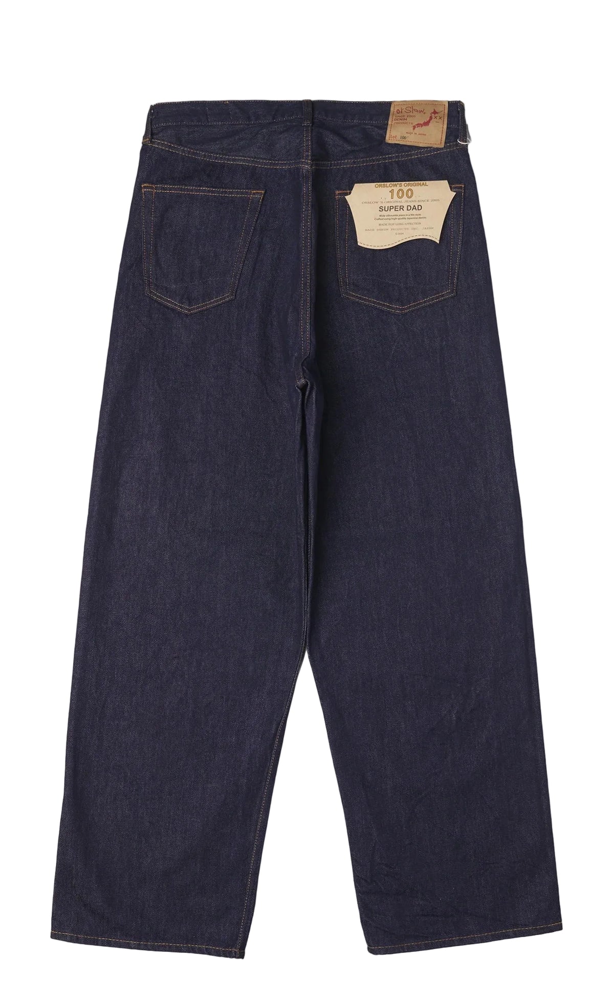 ORSLOW SUPER DAD S DENIM PANTS - ONE WASH
